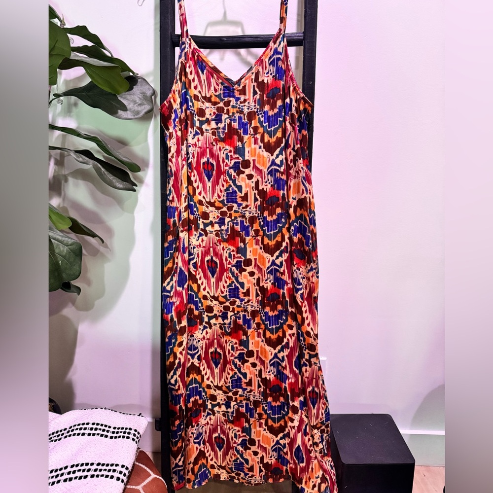 Vince Camuto Multicolor Abstract Dress